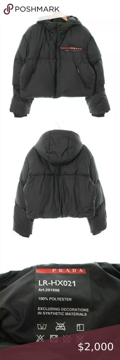 Prada 2020 Linea Rossa Puffer Coat 